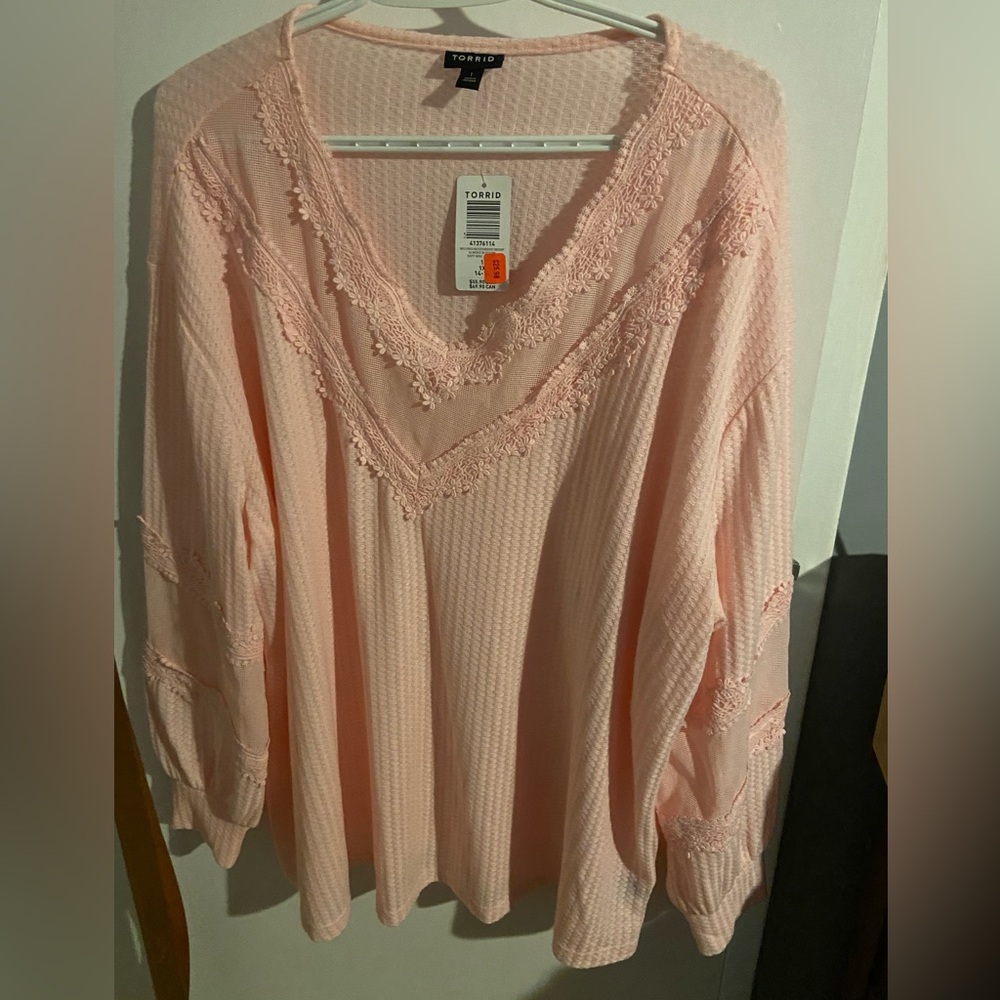 Torrid pink top